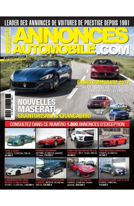 Annonces Automobile n°294 - aout/sep 2017